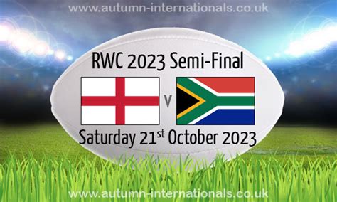 england rugby semi final date